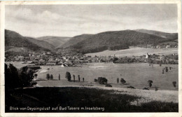 Tabarz, Blick Von Deysingslust Mit Inselsberg - Tabarz