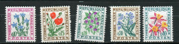 FRANCE - TAXE N° Yt 96+97+98+99+100** - 1960-.... Mint/hinged