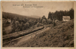 Gruss Aus Dem Thüringer Wald, Rodebachtal Mit Rodebachmühle - Tambach-Dietharz