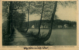 Bad Georgenthal, Promenade Am Hammerteich - Georgenthal