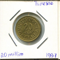 20 MILLIMES 1997 TUNISIA Coin #AP824.2.U.A - Tunisia