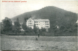 Tabarz/Thür. Wald, Kurhaus Von Der Rückseite Gesehen - Tabarz