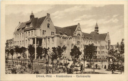 Düren, Krankenhaus Gartenseite - Düren