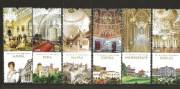 Portugal 2012  . Portuguese Palaces, Mi 3770-3775 MNH(**) - Neufs