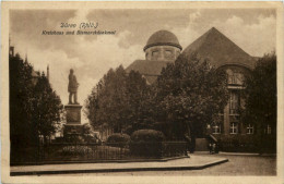 Düren, Kreishaus Und Bismarckdenkmal - Düren