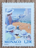 Monaco - YT N°2961 - Sport / Tennis / Monte Carlo Rolex Masters - 2015 - Neuf - Ungebraucht
