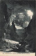 FRANCE - Sassenage - Entrée Des Cuves - Vue De L'intérieure - Animé - Escalier - Carte Postale Ancienne - Sassenage