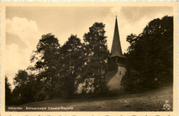 Höllental Schwarzwald, Oswald-Kapelle - Höllental