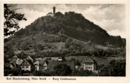 Bad Blankenburg, Mit Ruine Greifenstein - Bad Blankenburg