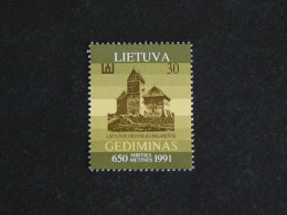 LITUANIE LIETUVA YT 417 ** MNH - GRAND DUC GEDIMINAS / CHATEAU GRAND DUCAL - Lituania