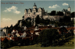 Burg Ranis I. Thür., - Pössneck - Pössneck
