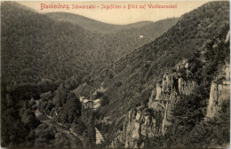 Bad Blankenburg, Ingofelsen U. Blick Auf Waidmannsheil - Bad Blankenburg