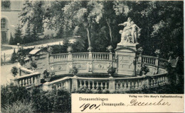 Donaueschingen, Parkpartie M. Danubiagruppe - Donaueschingen