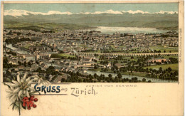 Gruss Aus Zürich - Litho Carl Künzli - Zürich