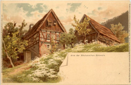 Gruss Aus Der Sächsischen Schweiz - Litho - Hohnstein (Saechs. Schweiz)