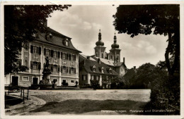 Donaueschingen, Postplatz Und Dianabrunnen - Donaueschingen