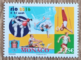 Monaco - YT N°3043 - Jeux Olympiques D'été à Rio De Janeiro - 2016 - Neuf - Nuevos