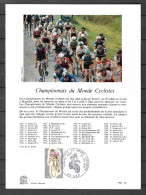 1◙  France - Championnat Du Monde Sur Route - Cyclisme - FDC - Gap 22 Juillet 1972. - Radsport