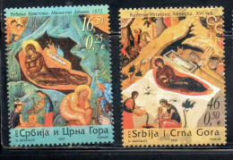 SERBIA SRBIJA SERBIE 2005 CHRISTMAS NOEL NATALE WEIHNACHTEN NAVIDAD SERIE COMPLETA COMPLETE SET MNH - Serbia