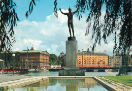 Sweden Stockholm Grand Hotel & Sun Worshiper By Carl Milles - Schweden