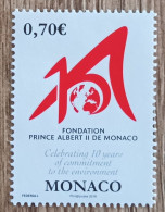 Monaco - YT N°3046 - Fondation Prince Albert II De Monaco - 2016 - Neuf - Unused Stamps