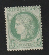 France Timbre N° 53 Avec Gomme Partielle - 1870 Siège De Paris