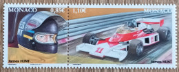 Monaco - YT N°3070, 3071 - Pilotes De Formule 1 / James Hunt - 2017 - Neuf - Ungebraucht