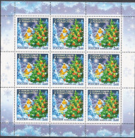 Russia 2005 Sc#6929a, Mi#1294. M/S. New Year And Christmas, MNH. - Ongebruikt