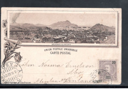 1902,early Picture Post Card  " S. Vicente " On Recto Of Card Wth Stamp 20 R.  CABO VERDE " To Finland , Forerunner!#120 - Cabo Verde