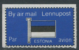Estonia:Unused Label Lennupost, Air Mail, Par Avion, Pre 1999, MNH - Estonia