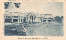 FRANCE - Grenoble - Exposition Internationale - Le Palais De La Houille Blanche Et Les Fontaines -Carte Postale Ancienne - Grenoble