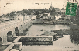 FRANCE - Gray - Vue Générale De La Ville - Carte Postale Ancienne - Gray
