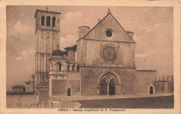 ITALIE - Assisi - Chiesa Superiors Di S Francesco - Vue Sur Une église - Vue Générale - Carte Postale Ancienne - Sonstige & Ohne Zuordnung