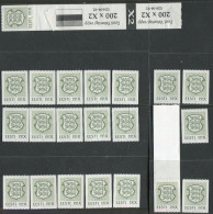 Estonia:Unused Stamps P.P.X 2nd Issue First And Last Stamp With All Numbered Stamps 1992, MNH - Estonia