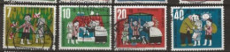 RFA N° YT  241à 244 Oblitérés 1961Hansel Et Gretel - Used Stamps