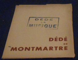 Dossier De Presse De Dédé La Musique (Dédé  De Montmartre) De André Berthomieu - Otros & Sin Clasificación