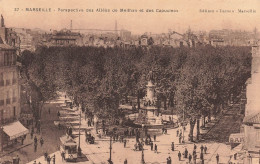 FRANCE - Marseille - Perspective Des Allées De Meilhan Et Des Capucines - Animé - Carte Postale Ancienne - Unclassified