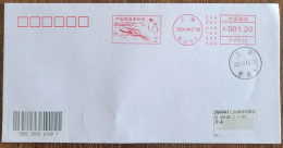 China Cover On The First Day Of Postage Stamp, The Actual Delivery Of The "Qinling Station In Antarctica, China" (Shangh - Sobres