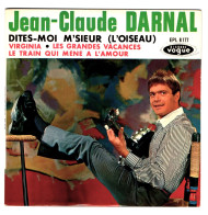 Jean-Claude Darnal - 45 T EP Dites-moi M'sieur (1963) - 45 Toeren - Maxi-Single