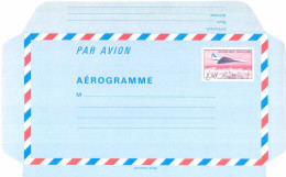 Entier FRANCE 1984 - Aérogramme Non Plié Neuf ** - 3f50 Concorde Survolant Paris Multicolore - Aérogrammes