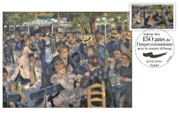 France 2024 - Musee D'orsay - Auguste Renoir Carte Maximum - 2020-…