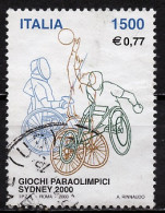 JO Sydney - Italie - Italy - Italien 2000 Y&T N°2457 - Michel N°2725 (o) - 0,77€ Jeux Paralympiques - Estate 2000: Sydney - Paralympic