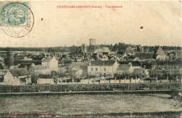 CPA - CHATILLON-COLIGNY - VUE GENERALE - Chatillon Coligny