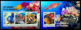 Central Africa 2023 Corals & Fishes. (406) OFFICIAL ISSUE - Marine Life