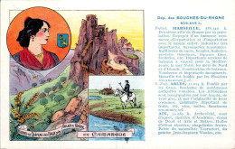 Cpa Pub Pastilles Valda Pub Au Dos Département Des Bouches-du-Rhône (13) Marseille Arles Aix-en-Provence En TB.Etat - Autres & Non Classés
