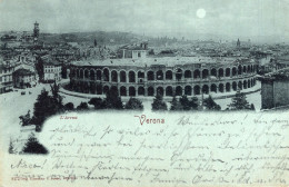 VERONA - L'ARENA - CARTOLINA FP SPEDITA NEL 1908 - Verona