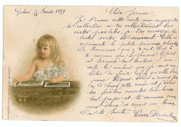 RO 72 - 8432 Princess ELISABETH, Litho, Regale, Royalty, Romania - Old Postcard - Used - 1899 - Romania