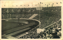 1936, BERLIN,  Ansichtskarte Des Olyympiastadions, Gelaufen - Zomer 1948: Londen