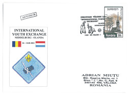 SC 55 - 1321 Scout ROMANIA - Cover - Used - 2002 - Lettres & Documents