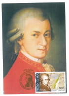 MAX 22 - 5 MOZART, Romania - Maximum Card - 2006 - Singers